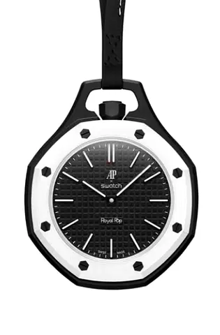 Swatch x AP Royal pop style pocket watch - black