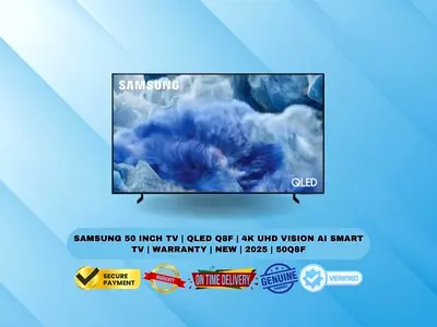 Samsung 50 Inch TV | QLED Q8F | 4K UHD Vision AI Smart TV | Warranty | New | 2025 | 50Q8F