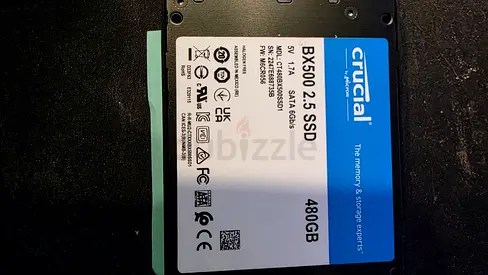 Crucial BX500 480GB SATA SSD