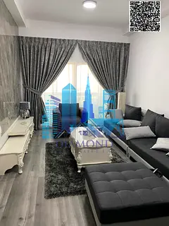 For monthly rent, a fully furnished and equipped two-bedroom apartment with a living room is availab