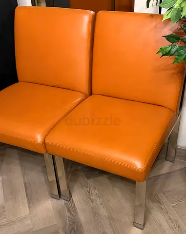 Dining chairs leather from Williams Sonoma