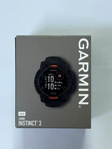 Garmin Instinct 3 45 mm Solar Black