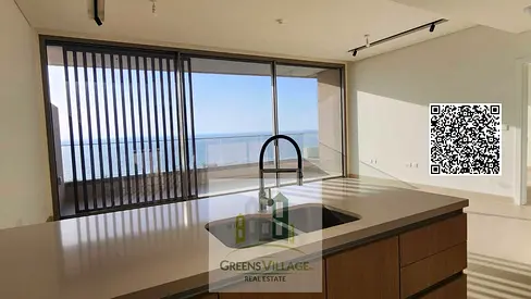Beachfront Living | Spacious 1BR with Sea View
