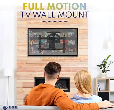 Full Motion TV Wall Mount for 40-85 inches Heavy Duty Wall Bracket Support