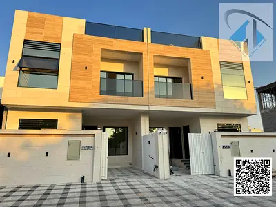 For sale: 5-bedroom villa with a roof terrace in a prime location, including registration fees. Excellent finishing, spacious building area, freehold