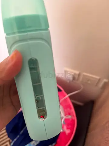 Wax Heater Depilatory with set- light green, used