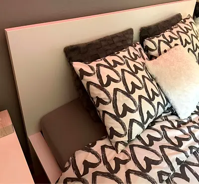 Ikea bed and mattress/ double
