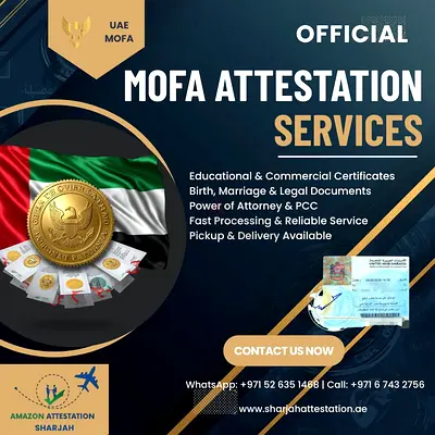 UAE Ministry of Foreign Affairs (MOFA) Attestation Service