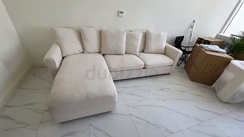 Ikea gronlid L shape sofa bed with mattress