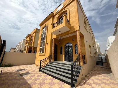 Annual villa for rent in Al Mowaihat 3, consisting of 5 master bedrooms and a maid’s room.