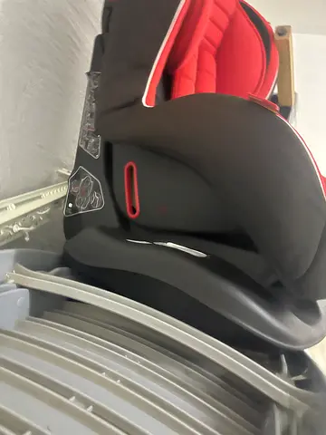 Used Infant Car Seat - Red and Black, Good Condition