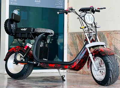 Cash on delivery Same Day | Electric Hearly Scooter with Seat — Good Condition