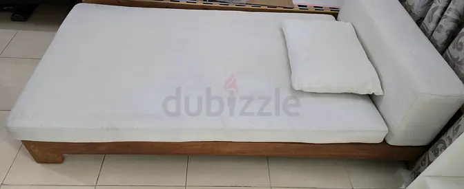 Ikea Bed with wheels FREE Mattress Cushion
