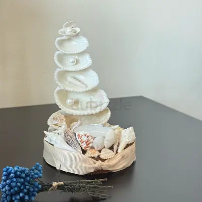 Handmade Shell Candle