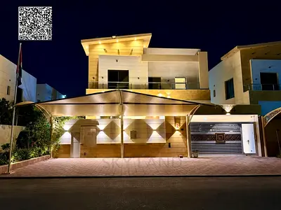 Ready to move in, with electricity, water, and air conditioning, in a quiet and prime location. Two floors, super deluxe finishing, on Sheikh Mohammed
