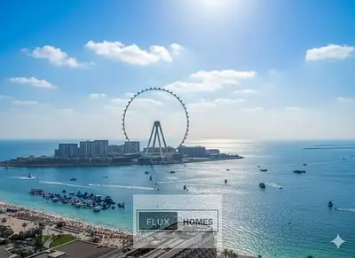 Beachfront 2BR - Ain Dubai & Sea View
