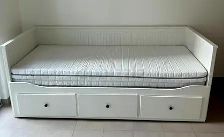 Ikea Day bed with two mettreses available in perfect