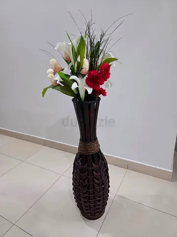 Wooden vase
