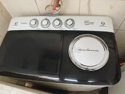Semi Auto washing machine perfect and good working condition 150 only sharjah industrial 6