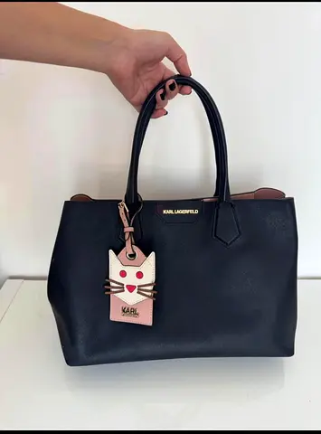 Karl Lagerfeld black bag