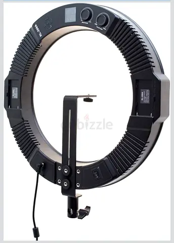 Large Ring LED Video Light with Mounting Bracket