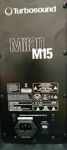 DJ Speaker Turbosound Milan M15 For Sale