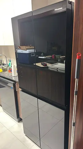 Hisense Black 4 doors French Refrigerator , RQ5G470SBB3  , DELIVERY + WARRANTY