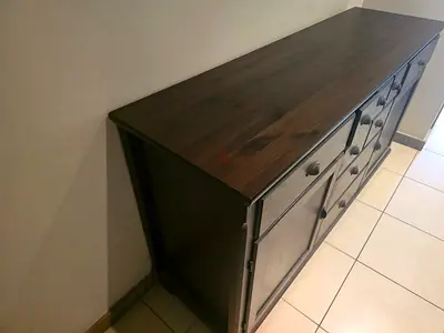 Dark Wood Sideboard / Console Cabinet - Good Condition