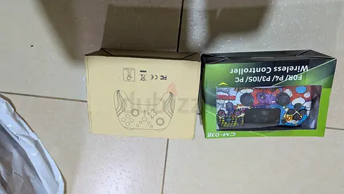 Two wireless game controllers (PC/PS/Android) - new in box