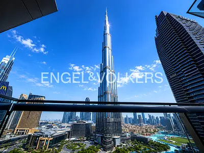 Burj Khalifa View | Unfurnished | Spacious