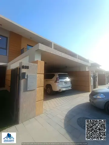فيلا للبيع في مجمع ازهى عجمان العامره – أرضي + أول | داخل مجمع متكامل  🏡 4 غرف نوم 🍽️ مطبخ مغلق 🛏️ غرفة خادمة مع حمام خاص 🚿 5 حمامات 🌅 بلكونة
