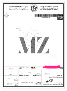 Commercial land for sale (Sharjah/Muwaileh) (Direct from owner) Area: 5000 sq ft //