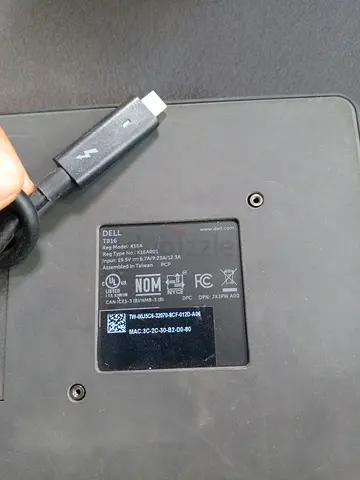 Dell TB16 Thunderbolt Docking Station with Thunderbolt 3 Cable