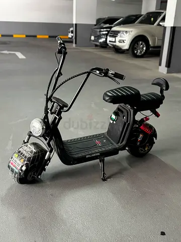 Used Dual-Seat Electric Scooter / E-bike - Good Condition/ Big Battery