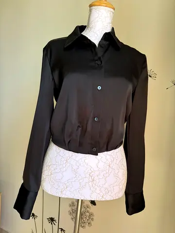 Blouse - crop stradivarius, New