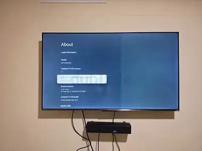 55-inch MI Android Smart TV 4k (good working condition) bought from amazon and the invoice availble