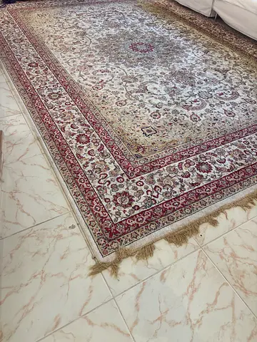 Large Traditional Persian-Style Area Rug – Good Condition