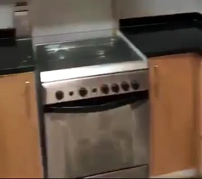 Stove, medium condition, 200
