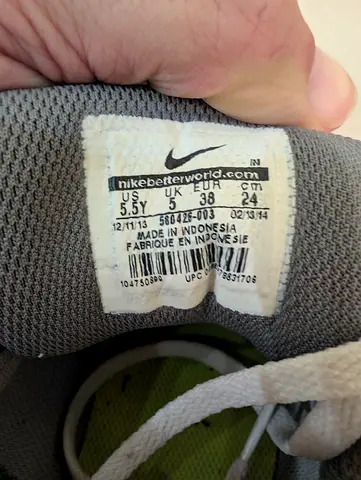 Nike Womens Running Shoes US 5.5, EU 38 - Used