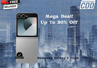 Samsung Galaxy Z Flip6  Smart Phone - International Version free delivery