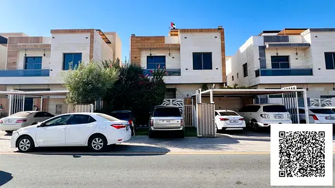 Furnished villa for rent in Ajman, Al Yasmeen area