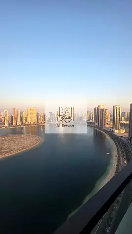 شقه للبيع مع افضل اطلاله بالشارقه وافضل سعر