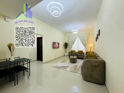 1bhk-Monthly rent - Furnished VIP - First occupant - Private parking *Prime location, Al Nuaimiya 1