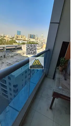 شقة لقطة غرفة وصالة 2 حمام للإيجار السنوي في سيتي تاور عجمان بسعر لقطة
