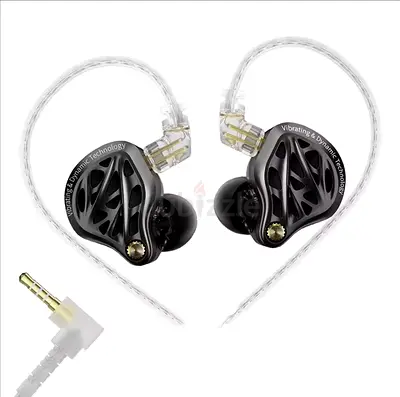 KZ Vibe X Wired In-Ear gaming Earphones with Detachable Cable (Like New)