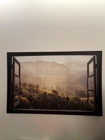 Ikea painting window view