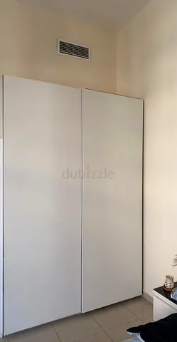 IKEA White Sliding Door Wardrobe - excellent Condition