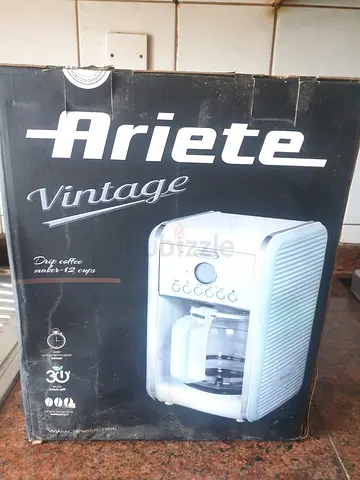 Ariete Vintage Drip Coffee Maker (12-cup) - Used, Good Condition