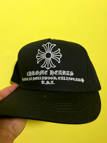 Chrome Hearts Cross embroidered hat master copy