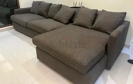 Top quality cratebarrel lshape sofa